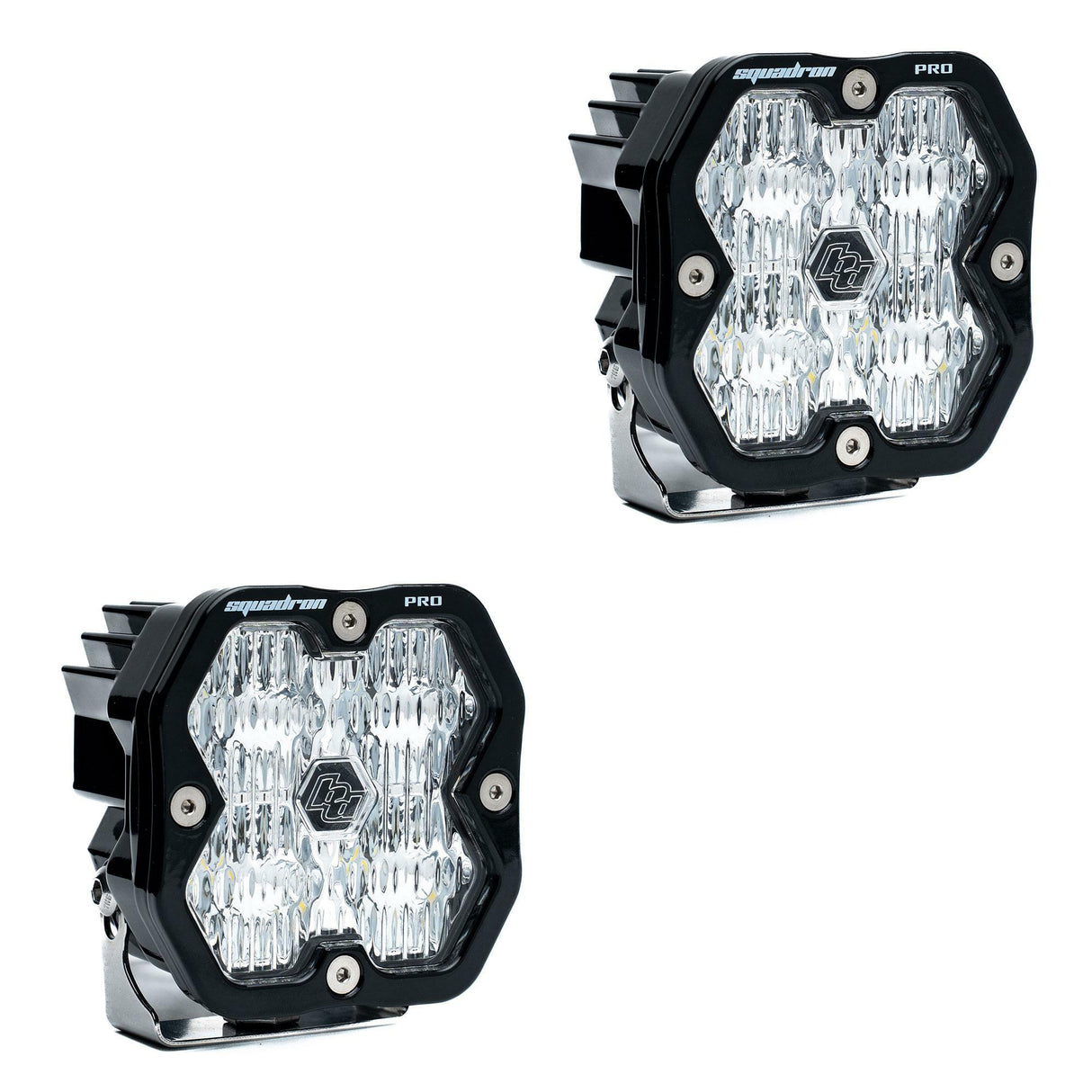 Baja Designs - 49-7805-2NH Squadron 2.0 Pro Black LED Auxiliary Light Pod Pair (No Harness)
