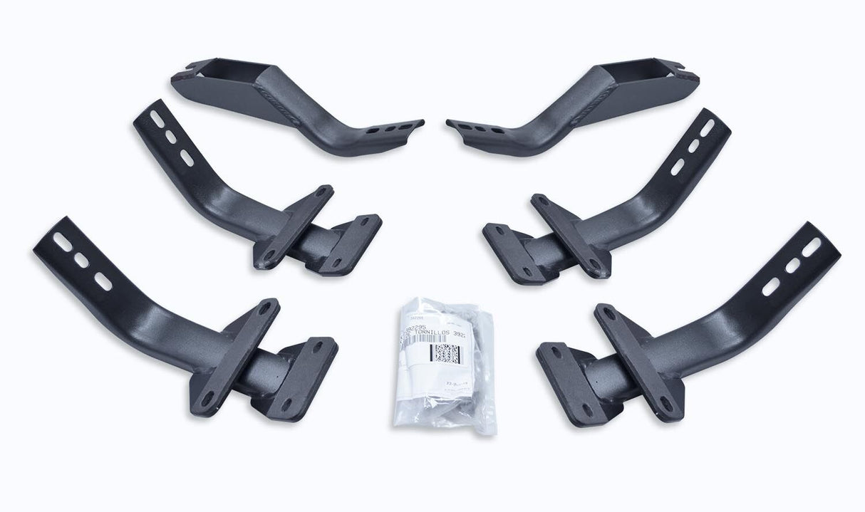 Go Rhino 6841565 - OE Xtreme Side Steps - Mounting Brackets Only -Textured Black
