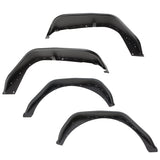 Rugged Ridge - HD Steel Tube Fenders, Full Set, Blk; 18-21 JL - 11615.73