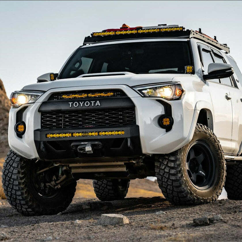 C4 Fabrication - 4Runner Lo-Pro Winch Bumper / 5th Gen / 2014-2024 - 1100-1114-30-NB-01NA