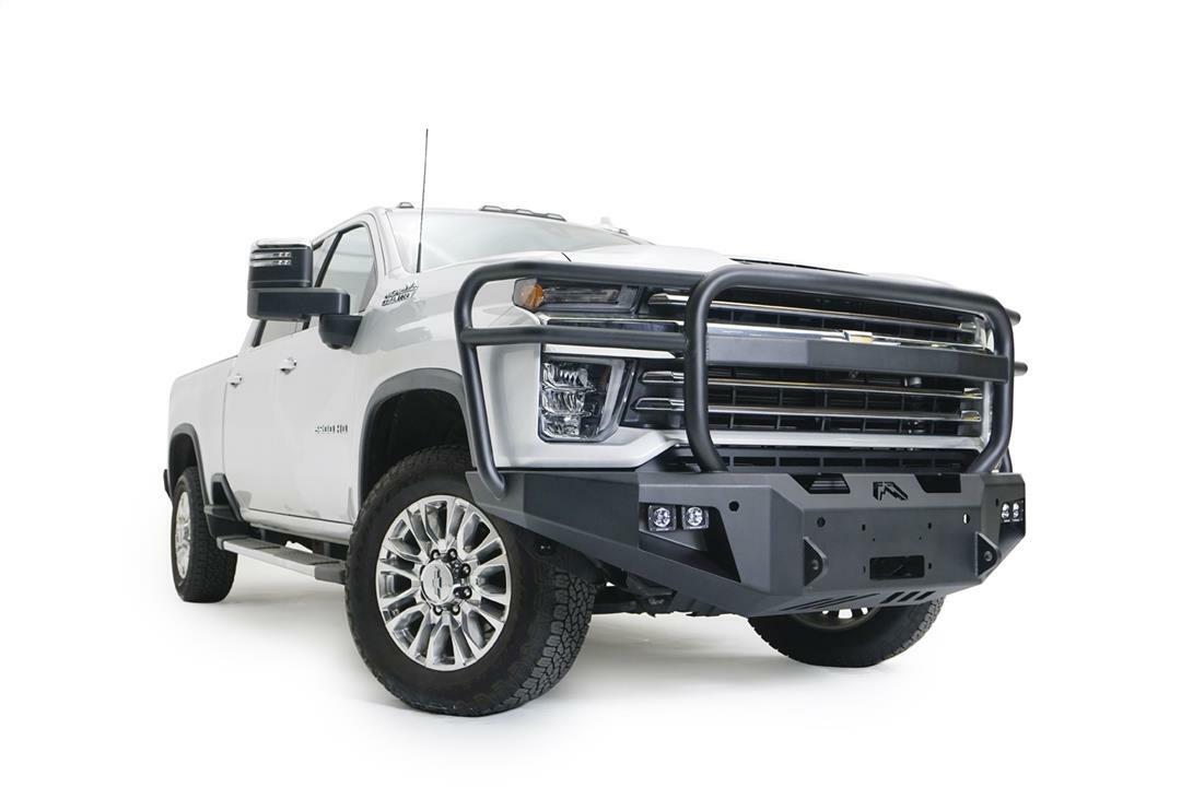 Fab Fours - 2020-2023 Chevy 2500-3500 HD Premium front bumper w/ full grill guard - CH20-A4950-1