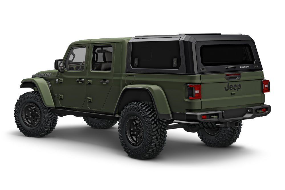 RSI SmartCap - Gladiator Truck Bed Cap SmartCapEVO Sport Matte Black 20-23 Jeep Gladiator 5 Foot Short Bed SmartCap - EV0601-MB
