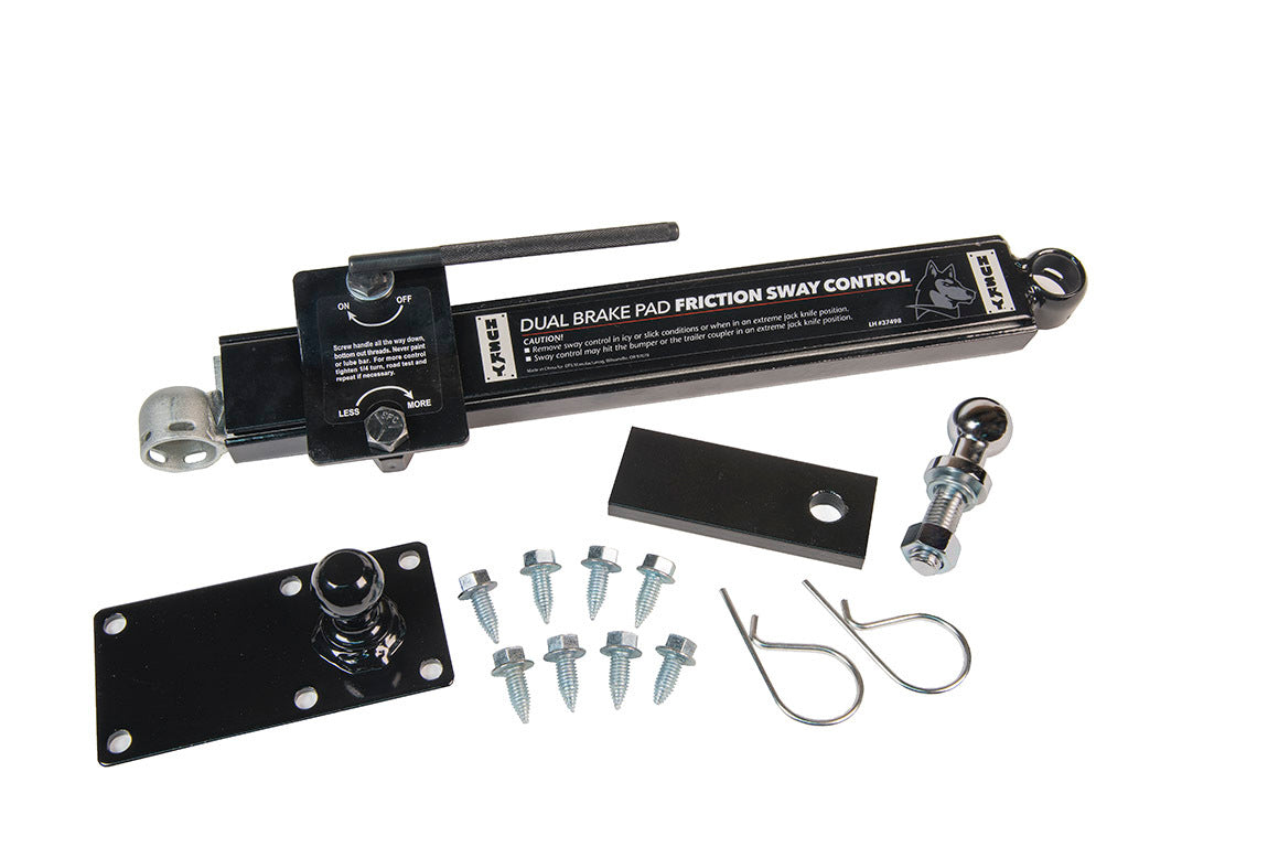 Husky Towing - 37498 Left Hand With Side Bar/ handle/ Tongue Ball Plate/ Sway Control Ball/ Hardware