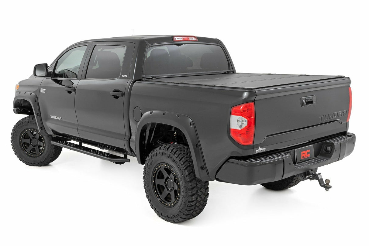Rough Country - OV2 Running Boards - Side Step Bars - Crew Cab - Toyota Tundra 2WD/4WD (07-21) - 14005