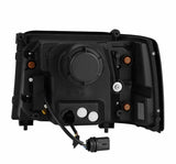 AlphaRex 880269 Projector Headlights Alpha Black