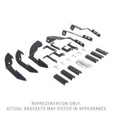 Go Rhino - 6940515 - RB10/RB20 Running Boards - MOUNTING BRACKETS ONLY - Textured Black