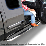 Go Rhino 4078PS - 4000 Series SideSteps With Mountins Bracket Kit - Polished Stainless Steel