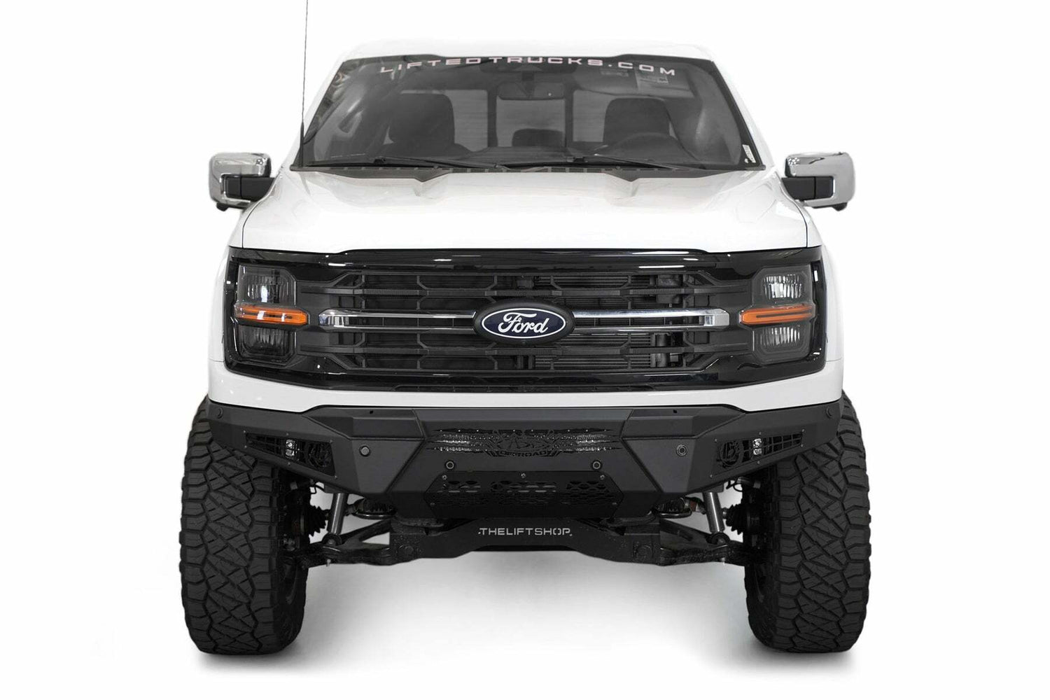 Addictive Desert Designs - 2024 Ford F-150 HoneyBadger Front Bumper - F1900111040103
