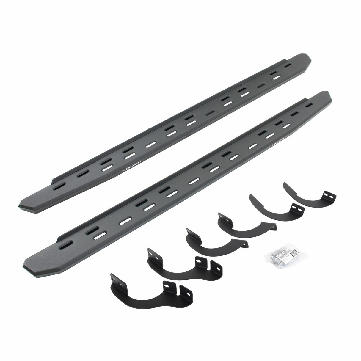 Go Rhino 69642568SPC - RB30 Slim Line Running Boards with Mounting Bracket Kit - Textured Black