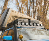 Prinsu - 2nd-3rd Gen Toyota Tacoma Prinsu Pro Desert Air Intake Cab Rack / Cutout for 40" Light Bars - 400-002-010-005