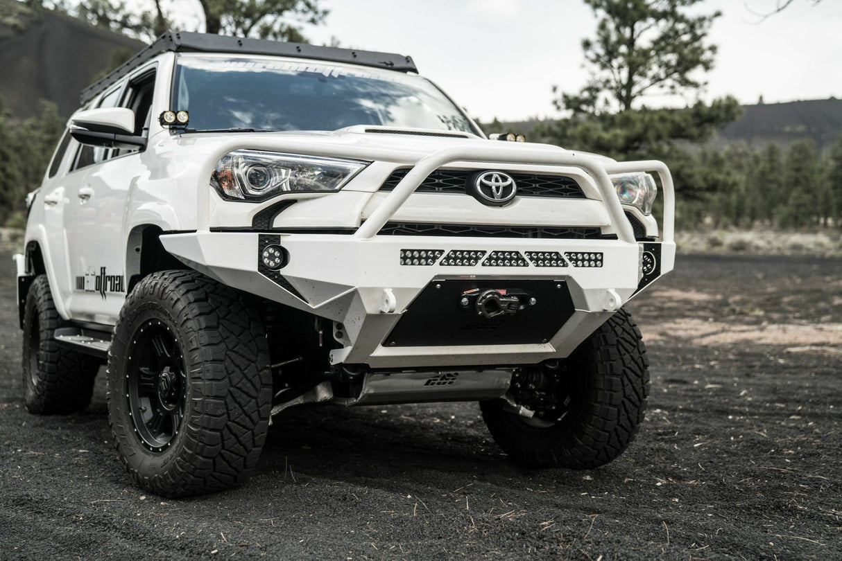 CBI - 5th Gen Toyota 4Runner Adventure Front Bumper / 2014-2020 Bare Metal / Aluminium - 200-000-011-183