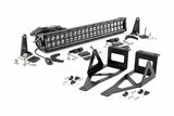 Rough Country - LED Light Kit - Bumper Mount - 20" Black Dual Row - Ford F-250 F-350 Super Duty (05-07) - 70665