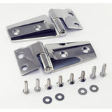 Rugged Ridge - Hood Hinge Kit, Stainless Steel; 07-16 Jeep Wrangler JK - 11111.22