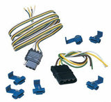 Husky Towing - 30227 4 Wire Flat 48 Inch Vehicle And 12 Inch Trailer With 6 Splice Connectors