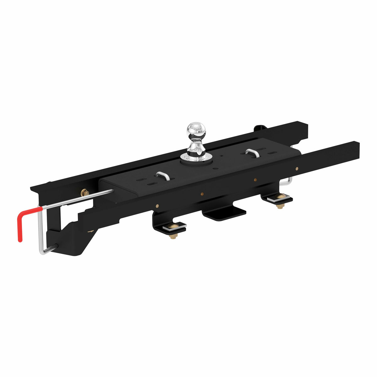 Curt - Double Lock Gooseneck Hitch Kit w/ Brackets, Select Dodge, Ram 1500 Coil Springs - 60730