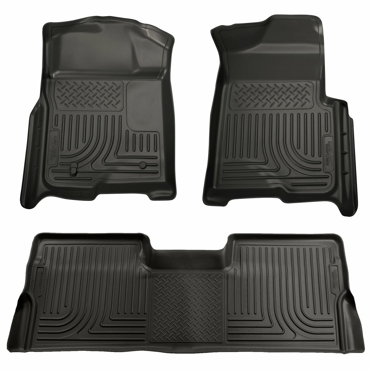Husky Liners - Front & 2nd Seat Floor Liners (Footwell Coverage) - 98381