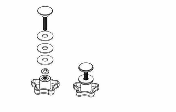 Bak Industries - BAKFlip Elevator Bolt Assembly - PARTS-254A0001
