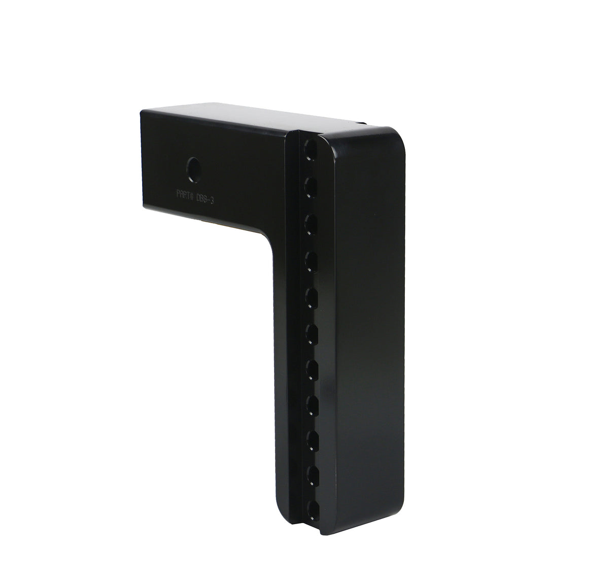 Weigh Safe DB8-3-CERBLA Cerakoted Drawbar  8" Drop and 3" Receiver