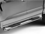 Go Rhino 104403580PS - 4" 1000 Series SideSteps With Mounting Bracket Kit - Polished Stainless Steel