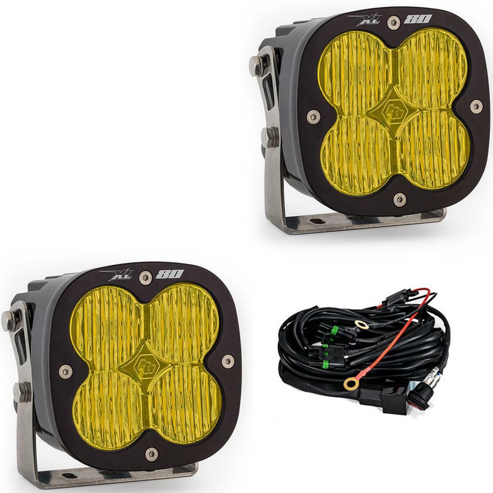 Baja Designs - 677815 - XL80 LED Auxiliary Light Pod Pair