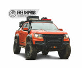Prinsu - Chevy Colorado Prinsu Cab Rack / Cutout for 40" Light Bars / Black - 400-000-018-002