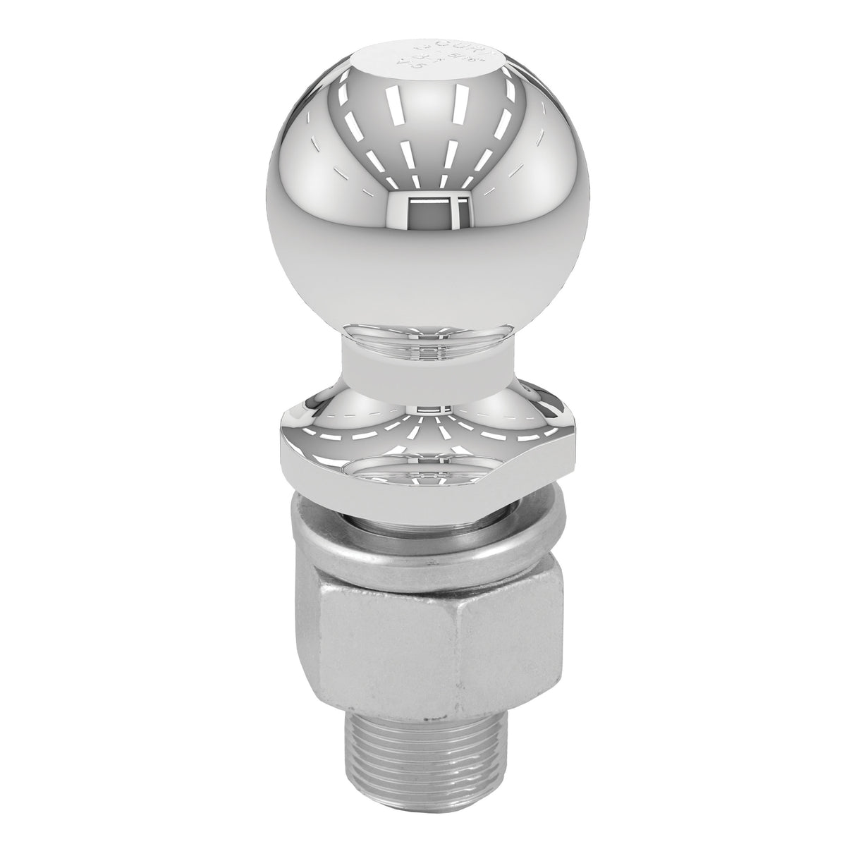 Curt - 2-5/16" Trailer Ball (1-1/4" x 2-5/8" Shank, 10,000 lbs., Chrome, Packaged) - 40168