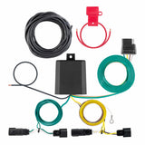 CURT 56577 Vehicle-Side Custom 4-Pin Trailer Wiring Harness, Fits Select Jeep Cherokee