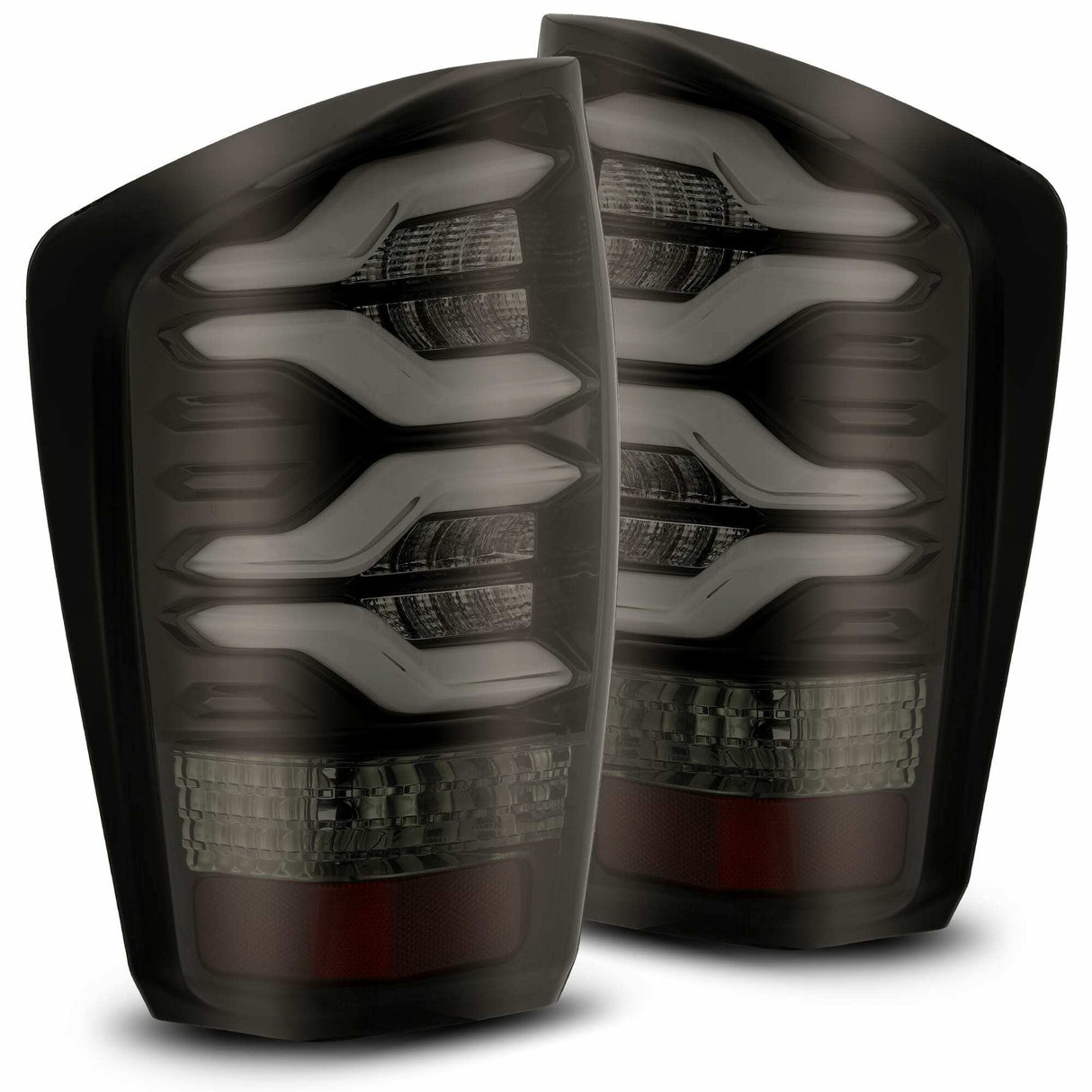 AlphaRex 680000 LED Taillights Black-Red