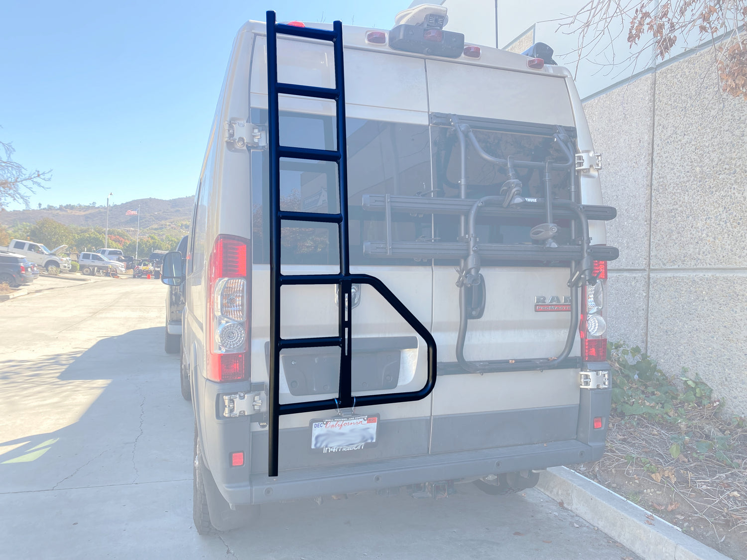 Aluminess 210567 Rear Door Ladder
