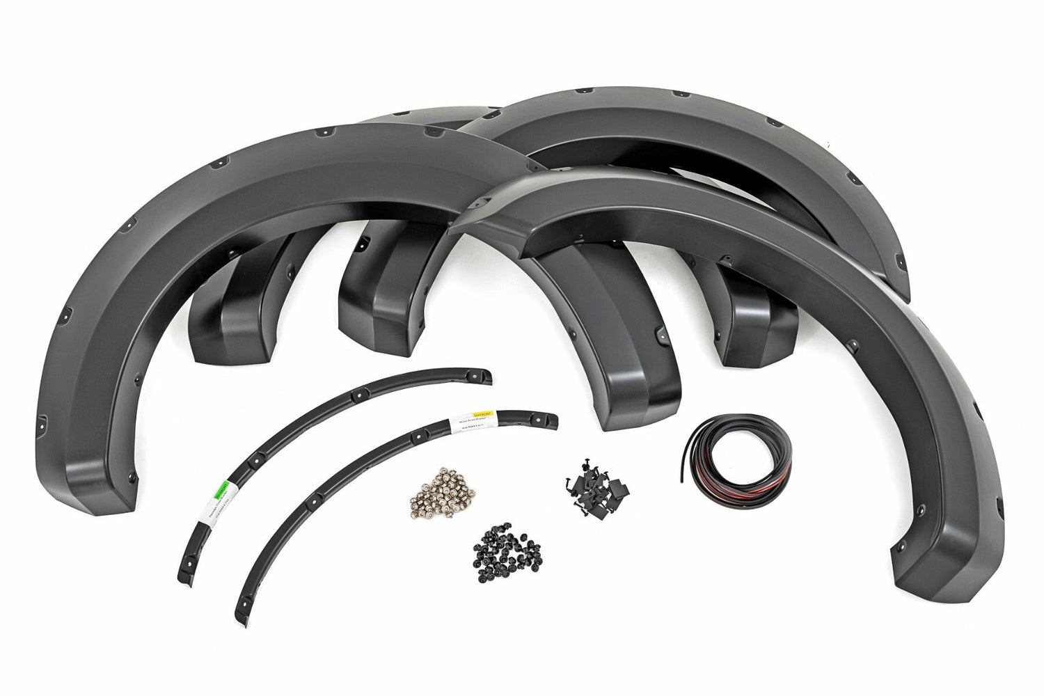 Rough Country - Pocket Fender Flares - N1 Blue Jeans - Ford F-250/F-350 Super Duty (17-22) - F-F21112-N1