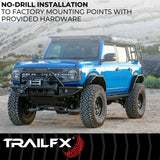 TrailFx - Rear Angled Fender Flares For Ford Bronco 4 Door (BR008T)