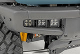 LED Light Kit - Fog Mount - Triple 2(in.) Black Pair - Spot/Flood - Ford Bronco (21-24)
