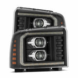 AlphaRex 880317 Projector Headlights Black