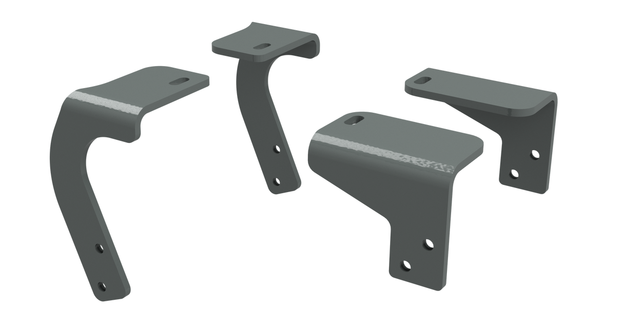 B&W - B&W Trailer Hitches RVR3205 Custom Installation Kit For Universal Mounting Rails For Some RAM Trucks