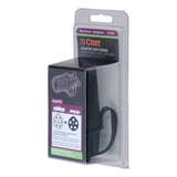 Curt - Adapter with Tester (7-Way RV Blade to 6-Round Trailer, Center Pin Auxiliary) - 57255