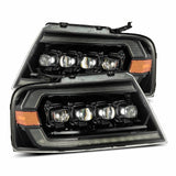 AlphaRex 880130 LED Projector Headlights in Alpha-Black
