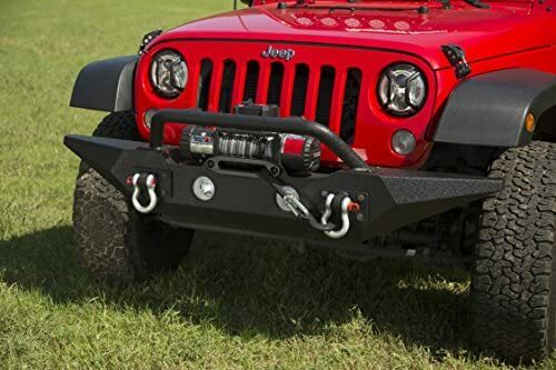 Rugged Ridge - HD Bumper, Full Width, Front; 07-18 Wrangler JK, 18-20 Wrangler JL, 2020 Gladiator JT - 11540.31