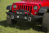 Rugged Ridge - HD Bumper, Full Width, Front; 07-18 Wrangler JK, 18-20 Wrangler JL, 2020 Gladiator JT - 11540.31