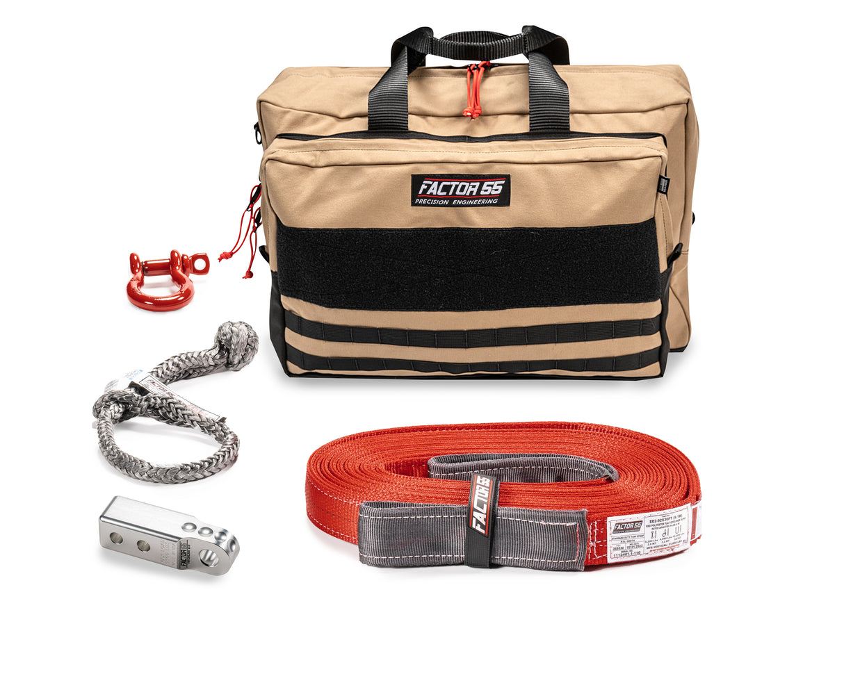 Factor 55 00485-05-LARGE OWYHEE RECOVERY KIT (SILVER HITCHLINK AND LARGE BAG)
