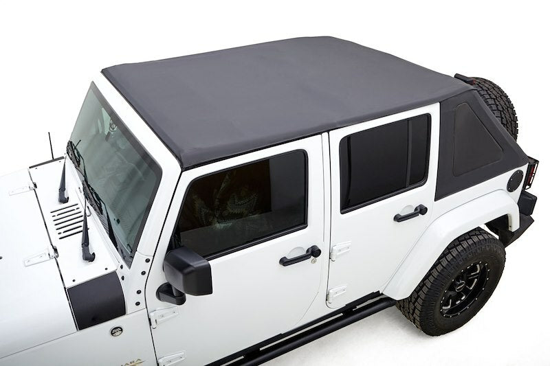 Rugged Ridge - Rugged Ridge 13861.35 Voyager Top 4 Door Black Diamond Sail Cloth, Tint; 07-18 JKU - 13861.35