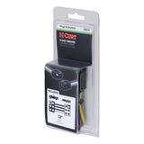 Curt - 6-Way Square Connector Plug & Socket with 12" Wires (Packaged) - 58034