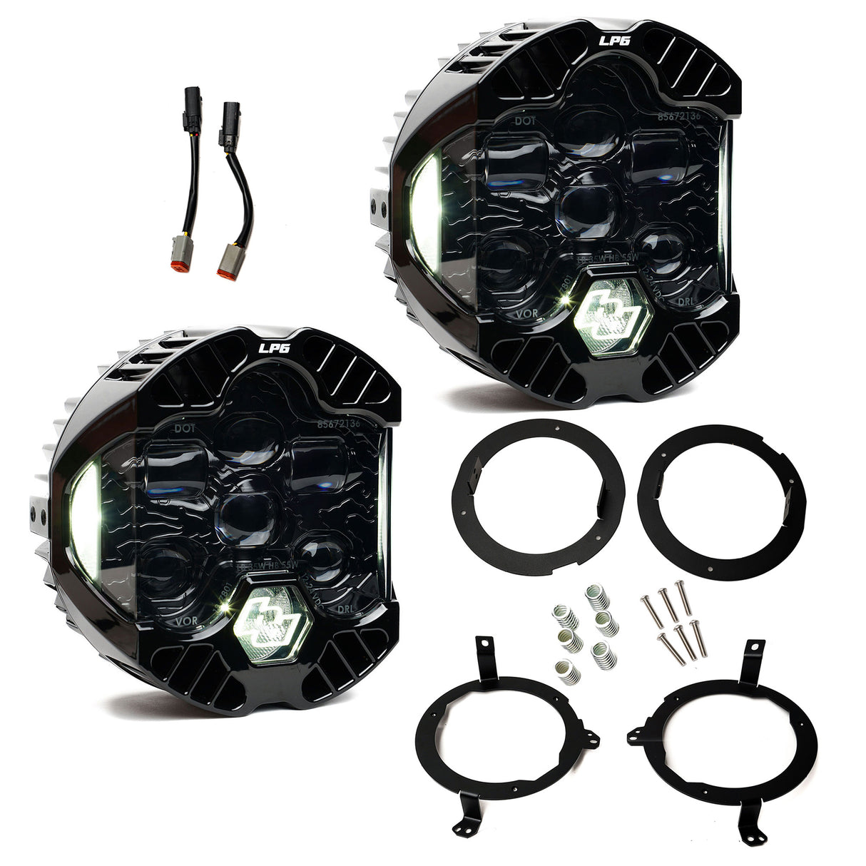 Baja Designs 44-8309 DOT LP6 LED Headlight Kit