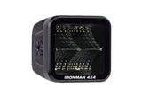 Ironman 4x4 - 3.2" 40W LED CUBE LIGHT KIT, FLOOD BEAM - CLEAR - ILED80BF