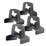 Go Rhino 5950130T - XRS/SRM Rhino Tie Down Kit (Includes Four Tie Downs) - Textured Black
