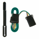 Curt - Custom 4-Flat, Select Dodge Ram 1500, 2500, 3500 Van, OEM Tow Package Required - 55368