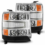 AlphaRex 880238 LED Projector Headlights in Chrome