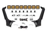 Diode Dynamics - Jeep JL SS5 Sport CrossLink Windshield Yellow Combo Lightbar Kit - DD6822