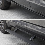 Go Rhino 20443587PC - E1 Electric Running Boards With Mounting Brackets - Textured Black