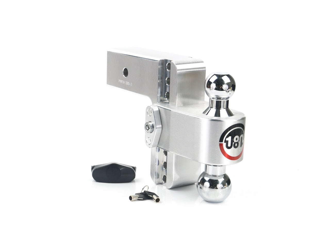 Weigh Safe - CTB6-3 Turnover Ball 6" Drop Hitch with 3" Shank