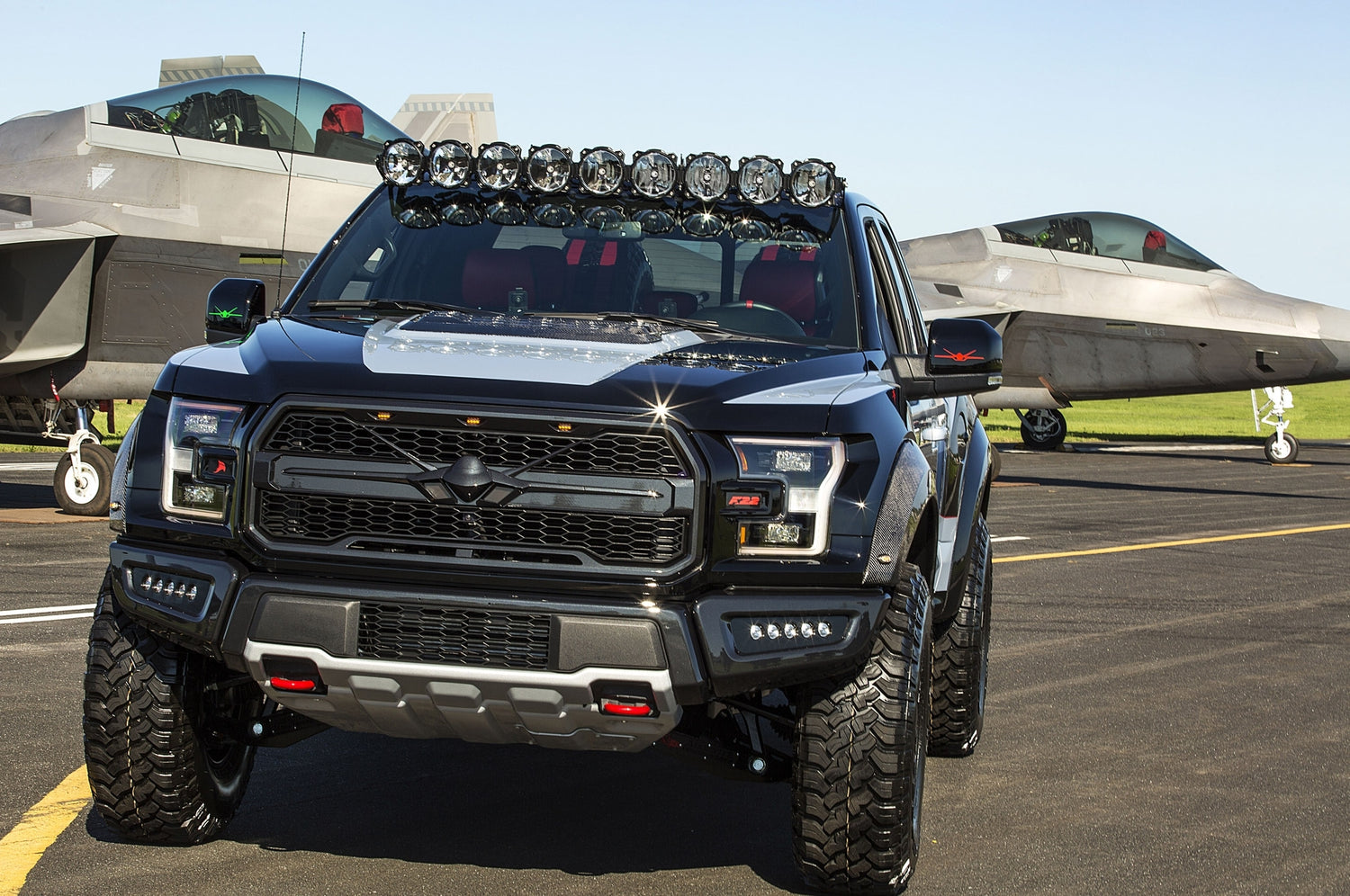 KC Hilites - Gravity LED Pro6 15-19 Ford F-150/Raptor 9-Light 57" LED Light Bar - #91333 - 91333